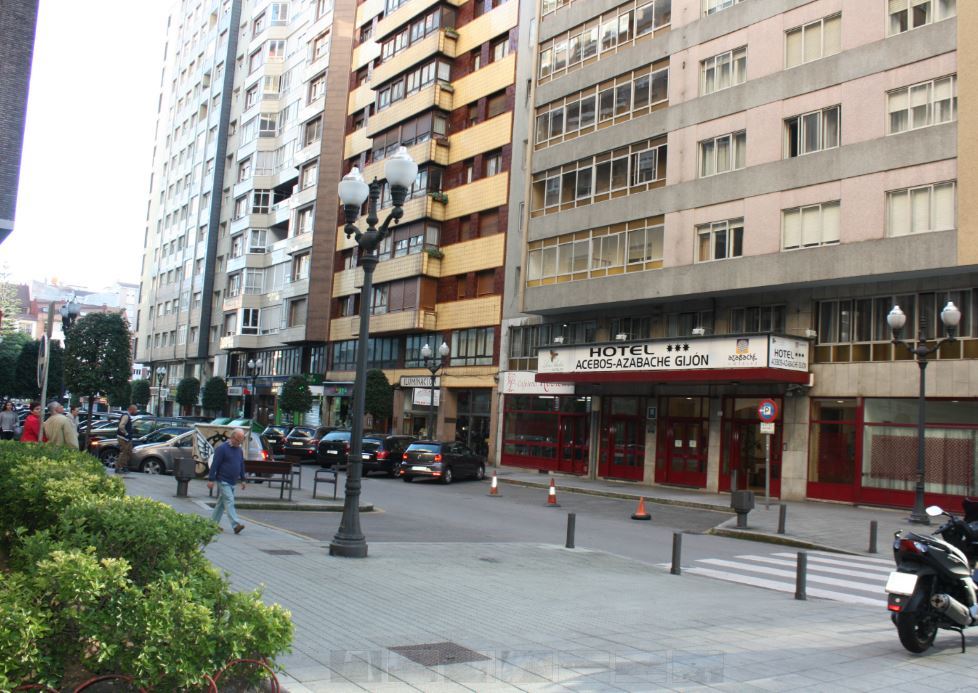 Hotel Acebos Azabache Хихон Экстерьер фото